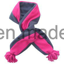 Горячая продажа леди Теплый вязание Полярный шарф флиса